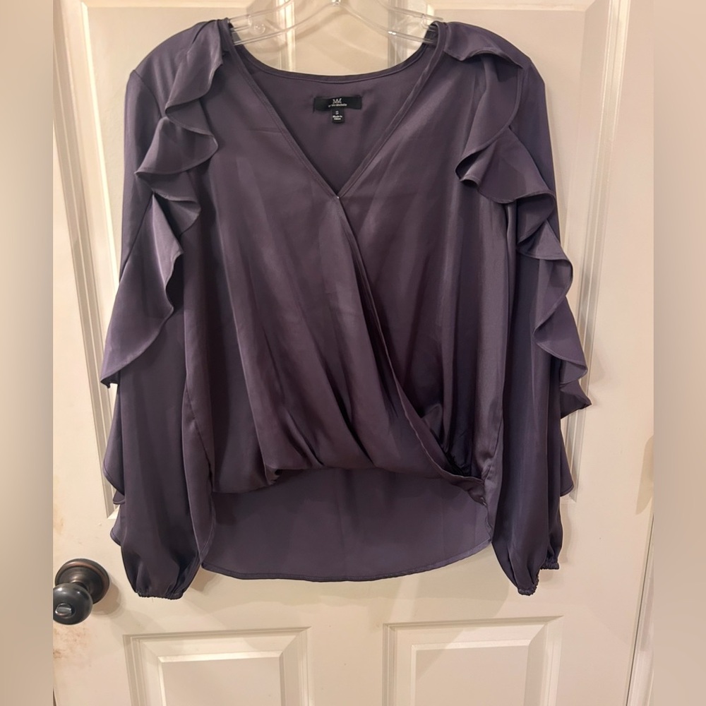 Womenms MM by My Michelle Ling Sleeve Shirt Size Small